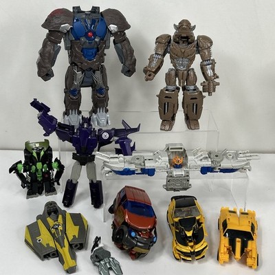 Transformers Lot Optimus Primal Cyclonus Mudflap Cheetor Bumblebee Starfighter