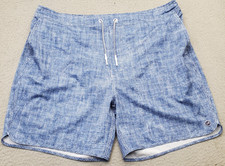 Johnnie-O Ariba Trunks Short Mens XXL Multi Print Mesh Lined Drawstring Swimwear
