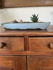 Frankoma Pottery Light Blue Serving Dish Baker Planter