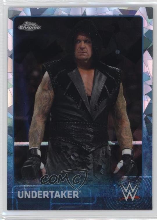 2015 Topps Chrome WWE Atomic Refractor Undertaker #74 oh5