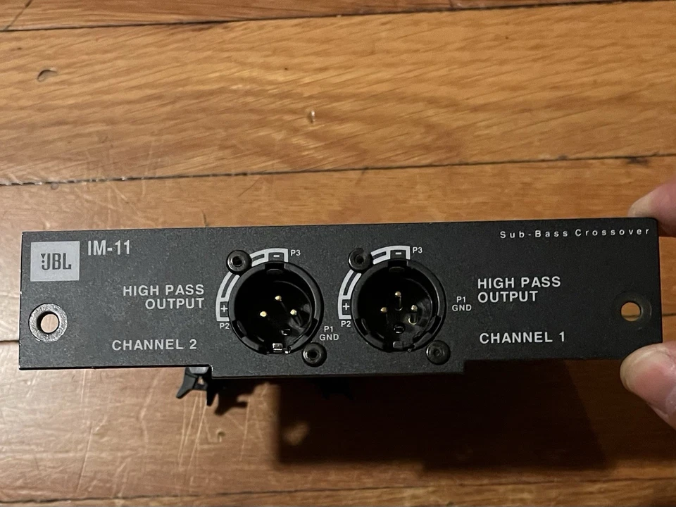VINTAGE JBL MPA Series Sub-Bass Crossover IM-11 - Image 2 of 4
