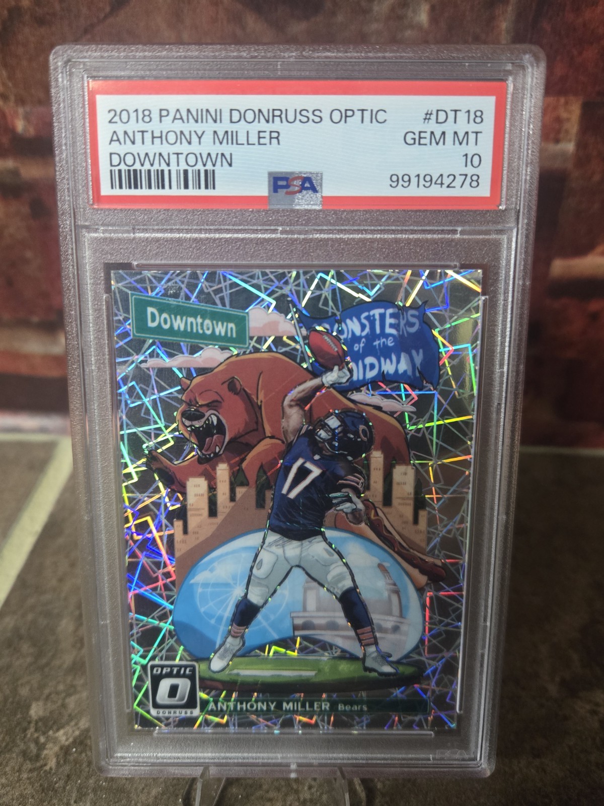 2018 Donruss Optic - Downtown Anthony Miller #DT-18 (RC)
