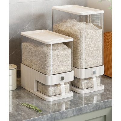 5 kg PET Reisbehälter versiegelt luftdicht Eimer mit Easy Press Spender für Ge