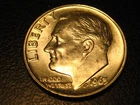 1963-P 90% Silver Roosevelt Head Dime BU