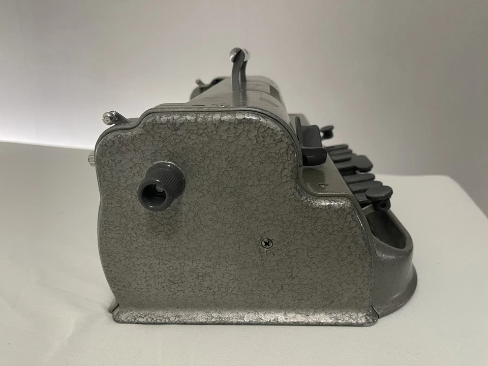 Vintage Antique Perkins Brailler Gray David Abraham Howe Press - Image 4 of 4