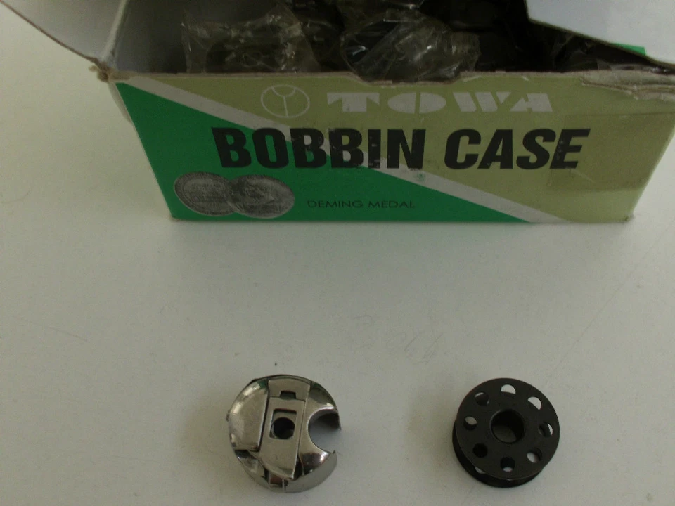1 Spulenkapsel + Spule für Industrienähmaschinen Juki, Global, Pfaff, usw