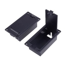 10pcs 9V Battery Box Case 72.5 38.5MM Cover For Guitar Bass Pickup platic