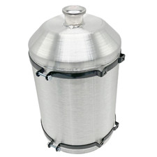 Universal Fuel Tank 9.75 Gallons 12x20 14 Npt Aluminum Spun Vertical Gas Tank Universal Fuel Tank 9.75 Gallons 12x20 14 Npt Aluminum Spun Vertical Gas Tank