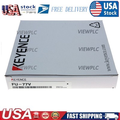 Keyence FU-77V Fiber Optic Sensor Digital Fiber Unit FU77V New In Box 1PC