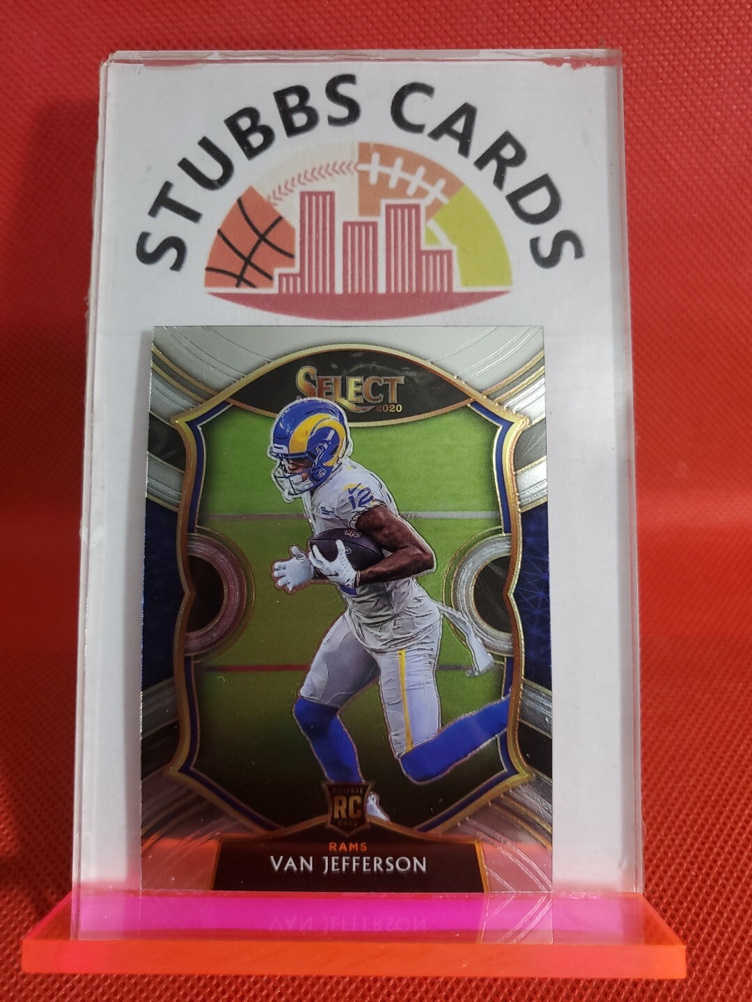 2020 Panini Select - VAN JEFFERSON - Concourse Level RC - Rams #71