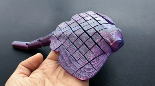 Flexi Manta Ray, Articulated Fidget Toy, 3D Printed - Picture 5 of 40