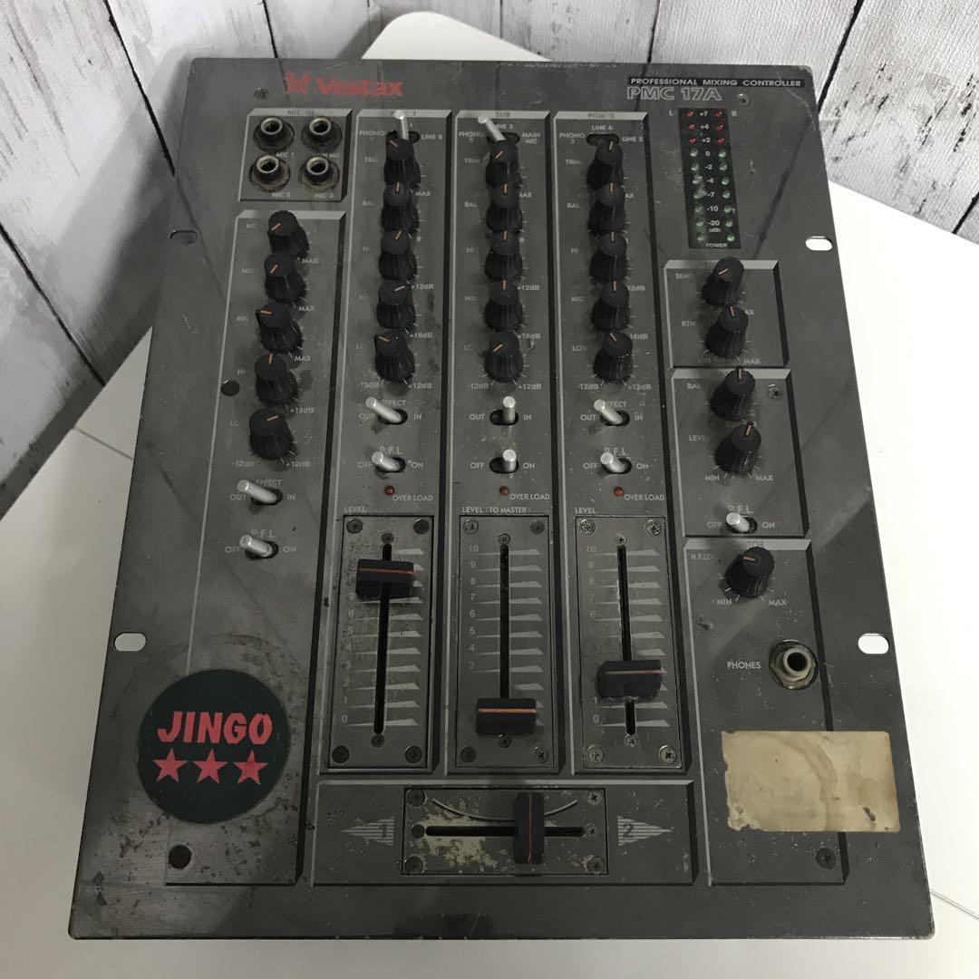 希少動作品 Vestax 3ch DJミキサー PMC-17A ベスタクス Vestax PMC-17A Mixer Professional Mixing Controller DJ Mixer | eBay
