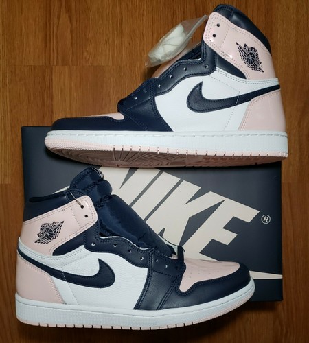 Air Jordan Womens 1 Retro High OG Atmosphere Shoes, 11