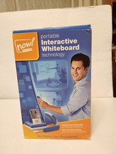 NOW Board Portable Interactive Whiteboard Technology System Open Box