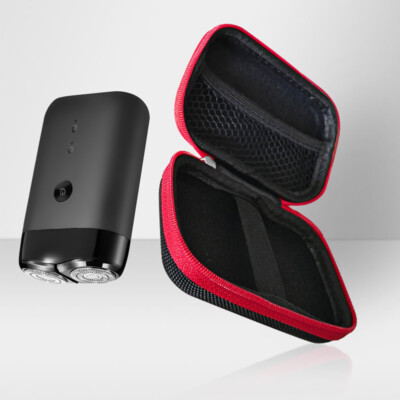 For Mijia Men's Razor S100 Storage Bag Hard Protective Case Shockproof Bag Black