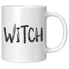 Witch-11 oz. White Mug