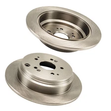 313mm Plain & Solid Brake Rotors for Honda Odyssey 2002 2003-2004 3.5L Rear Pair