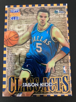 1996-97 Topps Stadium Club Class Acts CA 6 Jason Kidd / Shareef Abdur-Rahim