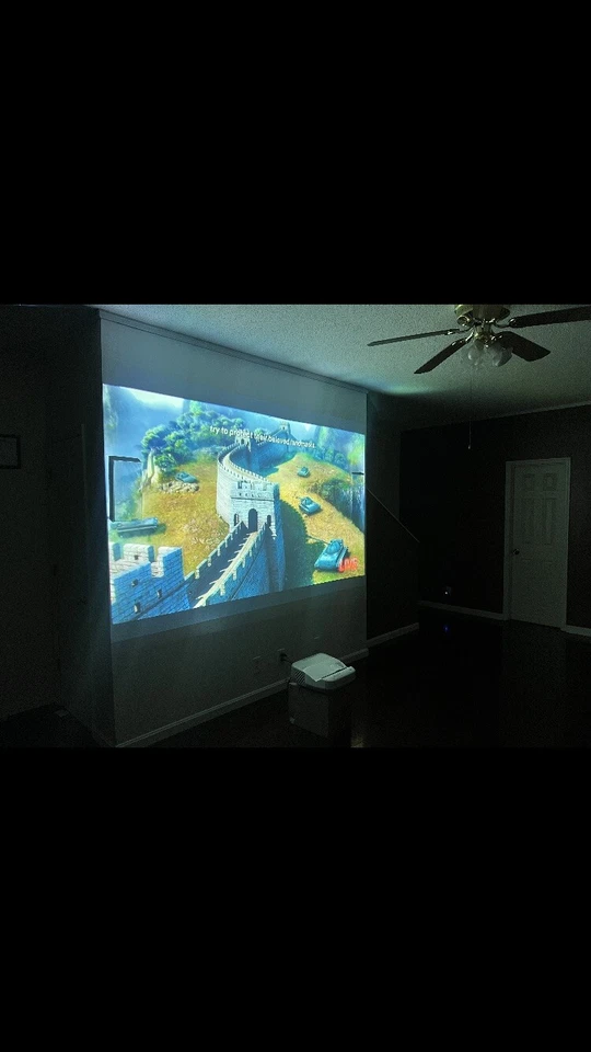 Epson PowerLite 475W 3LCD Projector Ultra Short Throw H455A HDMI LAN w/Bundle - Image 4 of 4