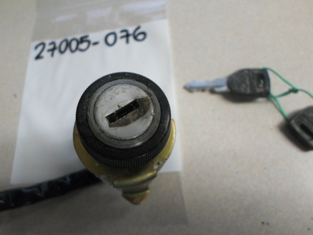 Kawasaki 1973 Z1 Ignition Switch w/ Factory Cut Lions Crest #763