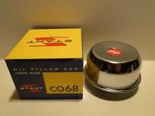 1952-1964 Ford Edsel Truck 6 Cylinder Chrome Oil Breather Cap NOS Stant CO68