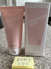 SATURDAY SKIN Rise + Shine Gentle Cleanser 4.05 oz/120mL FULL Size SEALED RET$26