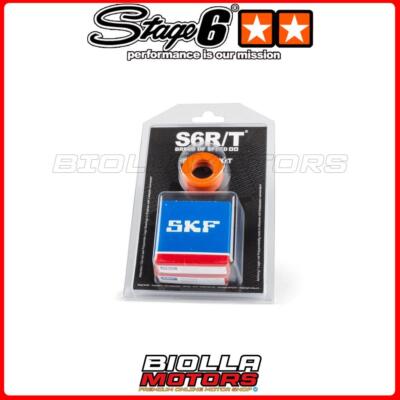 S6-8031931/MET KIT CUSCINETTI ALBERO MOTORE STAGE6 R/T C3 GABBIA ACCIAIO GILERA 