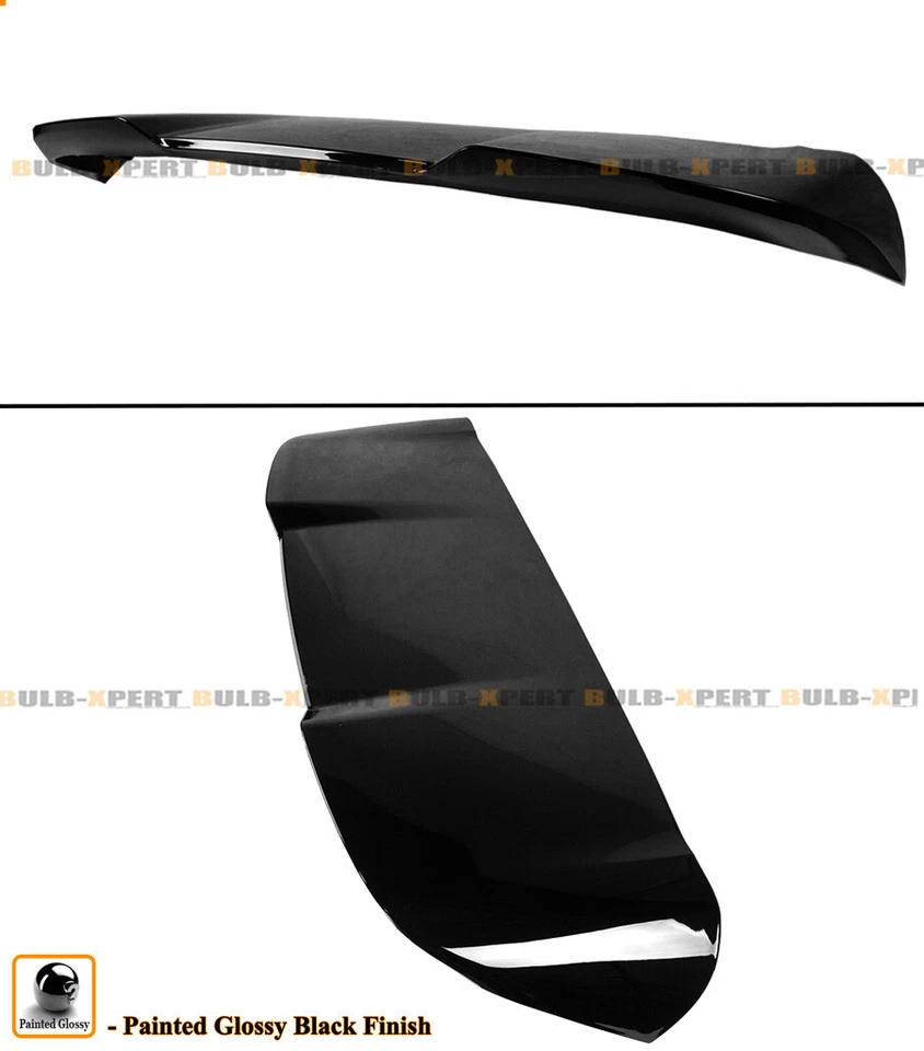 适用于 14-18 宝马 F15 F85 X5 X5M GT 风格光面黑色后车厢 SPOILER WING EXTENSION — 第 4/4 张图片