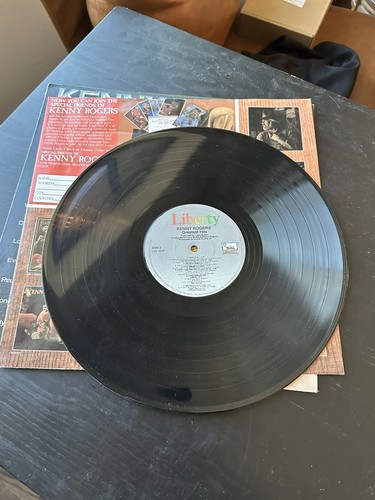 Kenny Rogers - Greatest Hits VG/VG+ Vinyl LP With Original Insert - Picture 7 of 7