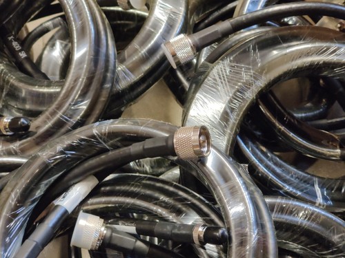 10x 5m N-male to RP-SMA male coaxial cables, 0.400" diameter - clearance stock - Picture 3 of 3