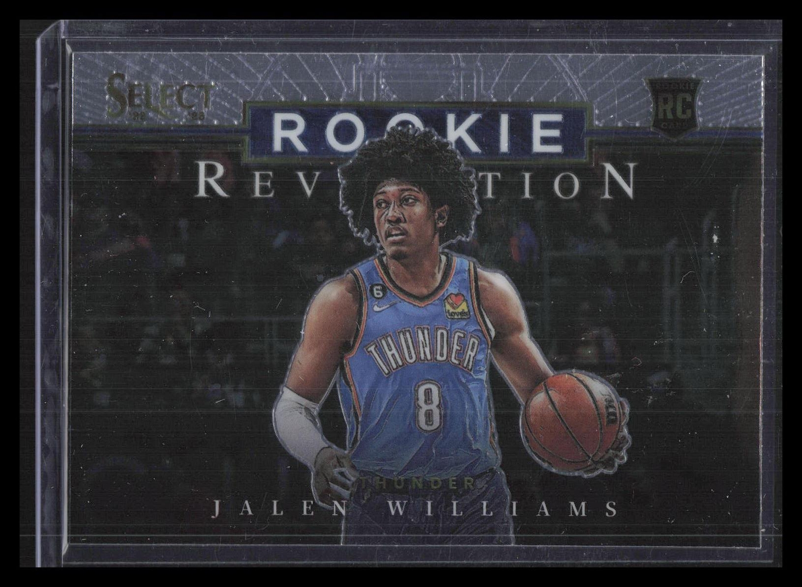 2022-23 Panini Select #29 Jalen Williams Rookie Revolution