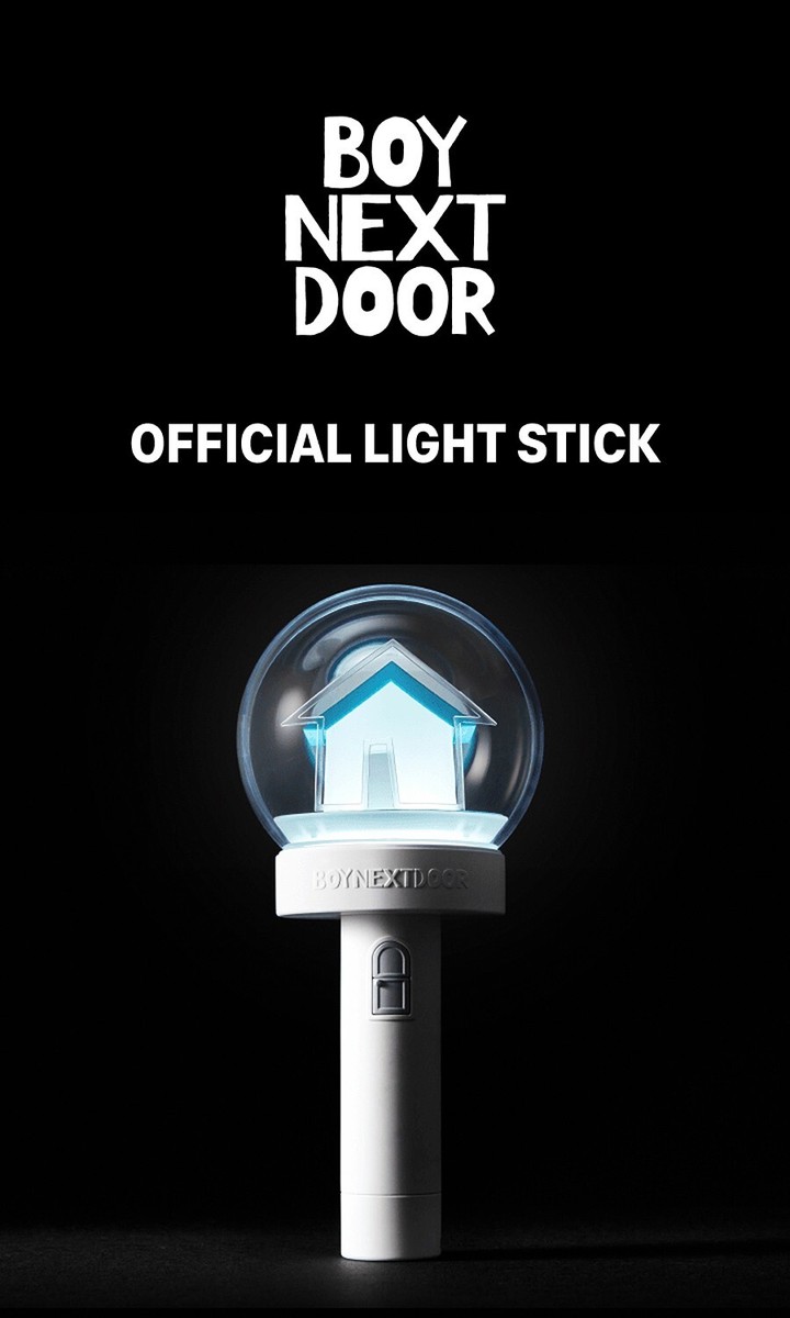BOYNEXTDOOR OFFICIAL LIGHT STICK/Strap+6 Photo Card,Tracking