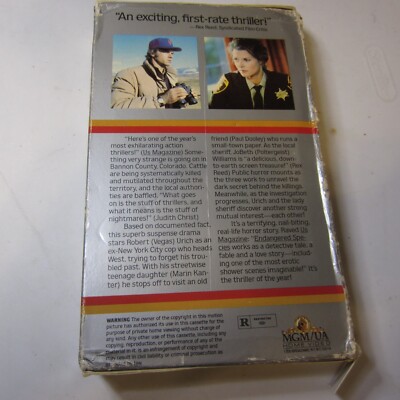 ENDANGERED SPECIES (1982) VHS Horror Thriller Rare MGM/UA