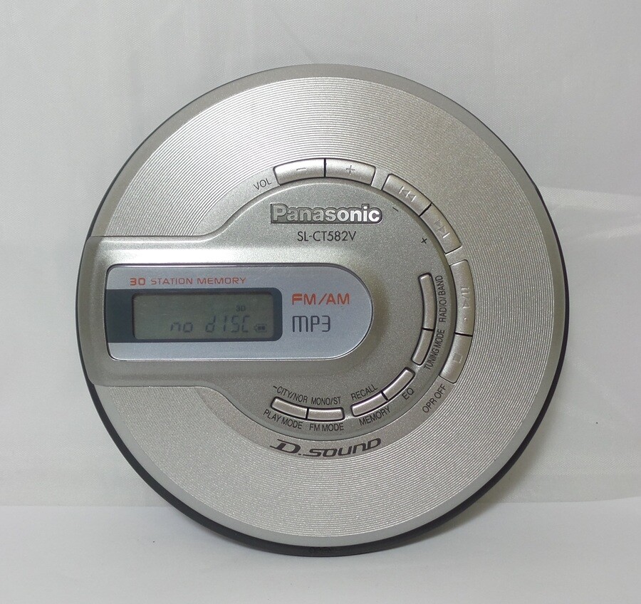 Panasonic Personal Portable CD Player (SL-CT582VP-S) | eBay Panasonic Personal Portable CD Player (SL-CT582VP-S) | eBay