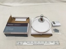  1 NEW Moen Preston Towel Ring - CHROME - DN8486CH ob, dst 