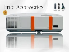 3000 Lumens 3LCD Projector for Artists, Musicians, Filmmakers + 1 Year Warranty