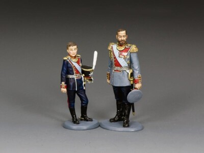 KING AND COUNTRY TR003 ZAR NICHOLAS II & TSAREVICH ALEXEI THE ROYALS MASSSTAB 1:30