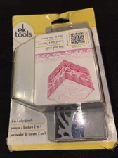 2011 EK Success Tools 2 in 1 Edge Punch- NEW! -Crushed  Box-AS IS