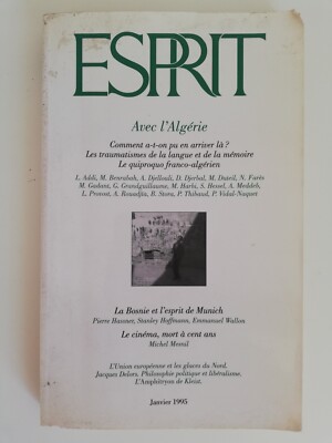 MAGAZIN ESPRIT MIT ALGERIEN - JANUAR 1995 - ZUSAMMENFASSUNG AUF FOTO