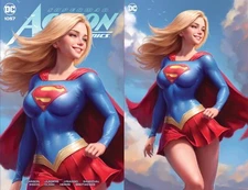 ACTION COMICS #1057 WILL JACK SUPERGIRL EXCL FULL BODY VIRGIN VARIANT-A & B SET
