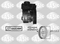 Original Sasic Hydraulikpumpe Lenkung 7070004 FüR CitroëN Peugeot