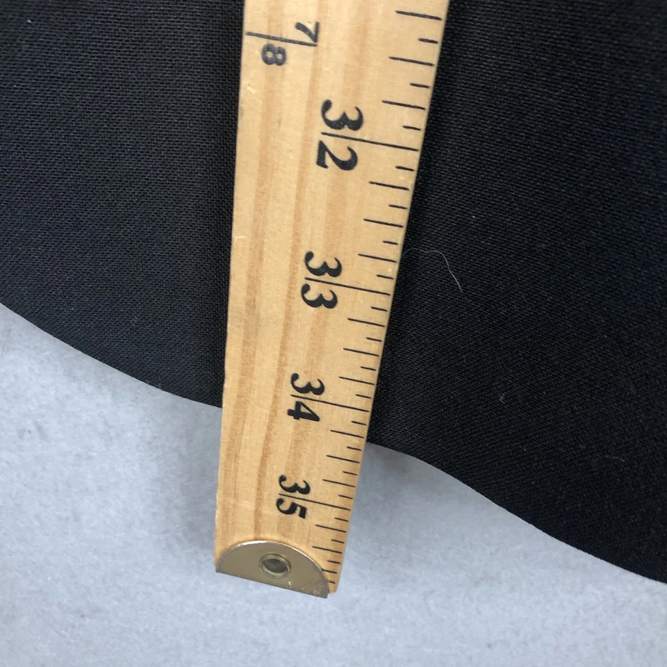 Blazer Vintage Raffinati Para Hombres 44L Negro Satinado Cuello Chaqueta Ocasión Cóctel Foto 4 de 4