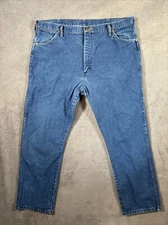 Wrangler Jeans Mens 40x30 Blue Medium Wash Cowboy Boot Cut 13MWZPW Western USA