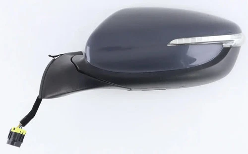 14 - 16 Kia Forte Sedan Heated Driver Side Mirror With Turn Signal Graphite