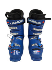 LANGE RSJ 65 Ski Boots Youth 23.5 Race Alpine 278mm Blue Junior Kids
