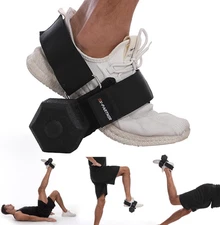 Dumbbell Foot Attachment for Leg Workout, Extension Monkey Foot Dumbbell Attachm