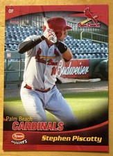 2013 Palm Beach Cardinals Choice #18 Stephen Piscotty NM-MT+ Rare
