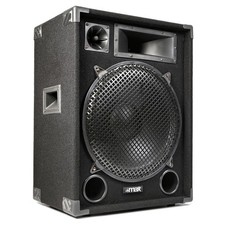 MAX SP15 DJ Speaker 15" 1000W Portable Woofer for Events & Parties