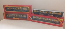 OO gauge EXCELLENT 4x Hornby Pullman Coach Umber Brown R223 R229 Lucille Ursula