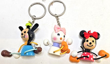Rare Disney Mickey Mouse Keychain Wood mainly.